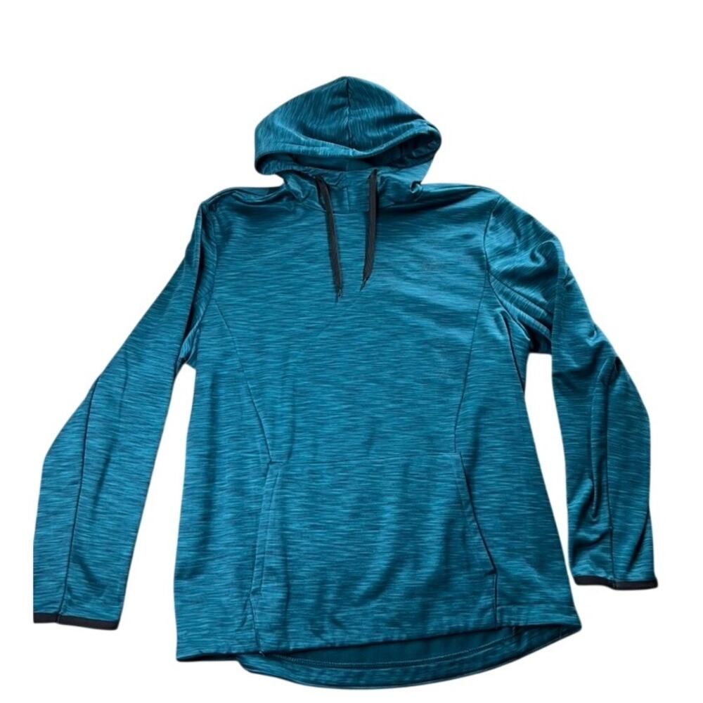 Mens TEK Gear Size Large Teal Green Hoodie